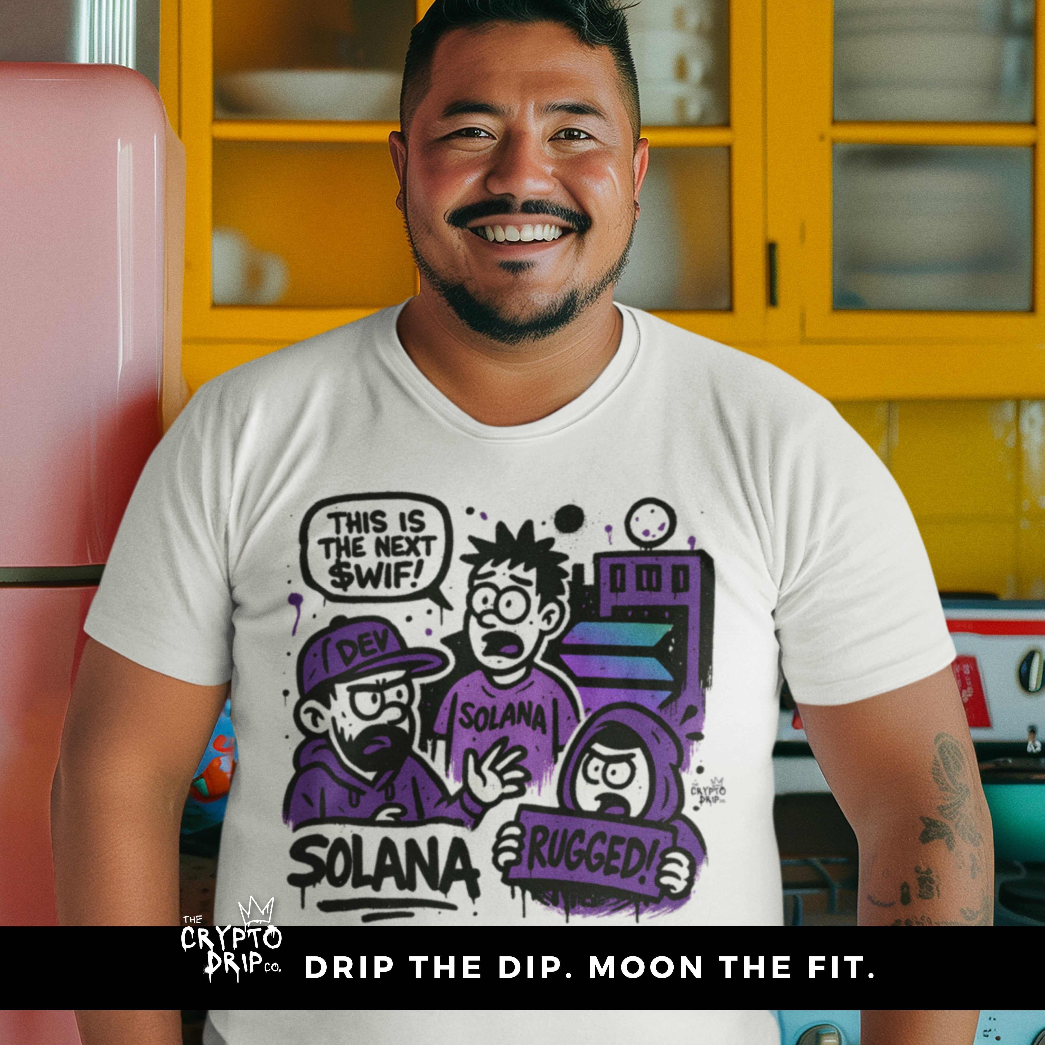 Solana Memecoin Crypto Merch