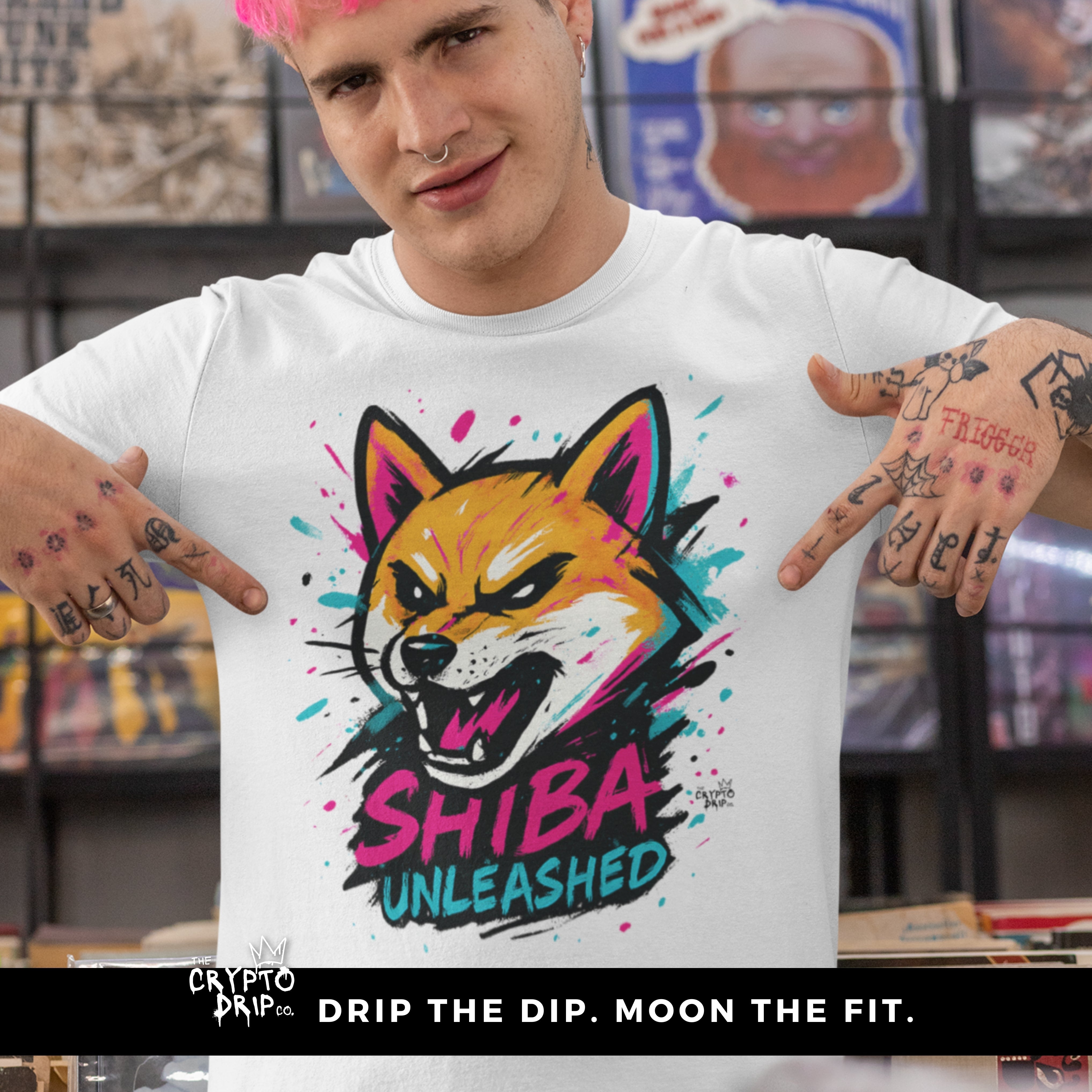 Shiba Inu Memecoin Crypto Merch